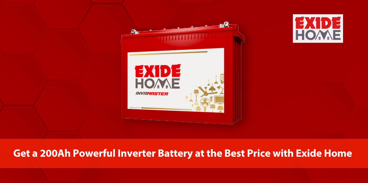 Get a 200Ah Powerful Inverter Battery at the Best 