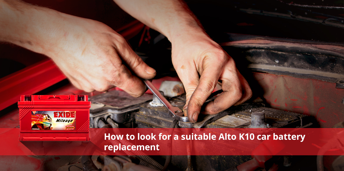 How to look for a suitable Alto K10 car battery re