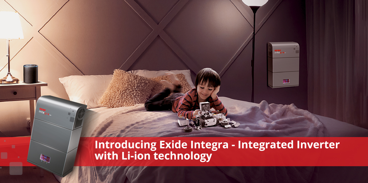 Introducing Exide Integra - Integrated Inverter wi