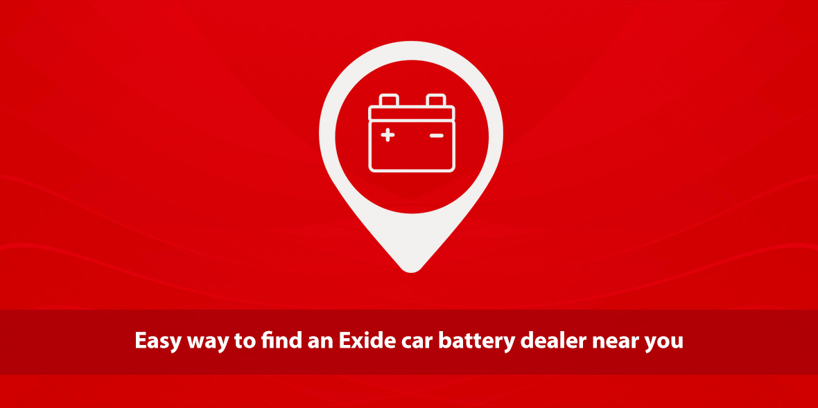 Easy way to find an Exide car battery dealer near 
