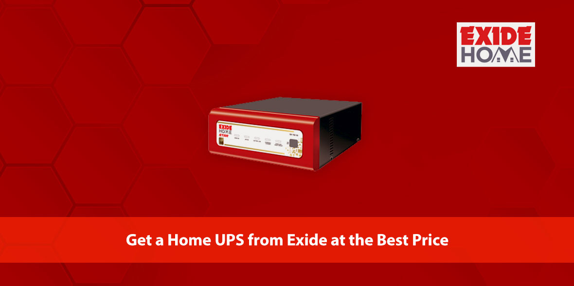 Get a Home UPS from Exide at the Best Price