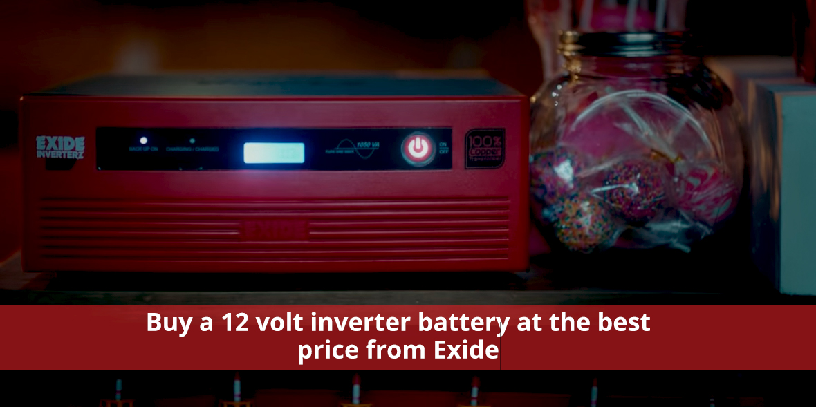 Buy a 12 volt inverter battery at the best price f