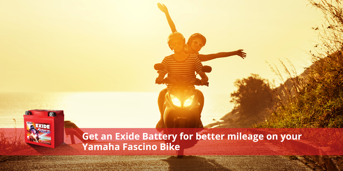 Get an Exide Battery for better mileage on your Ya