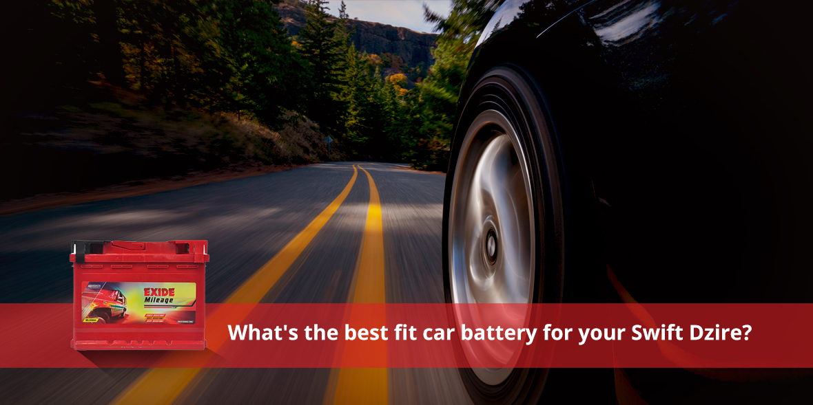 What's the best fit car battery for your Swift Dzi