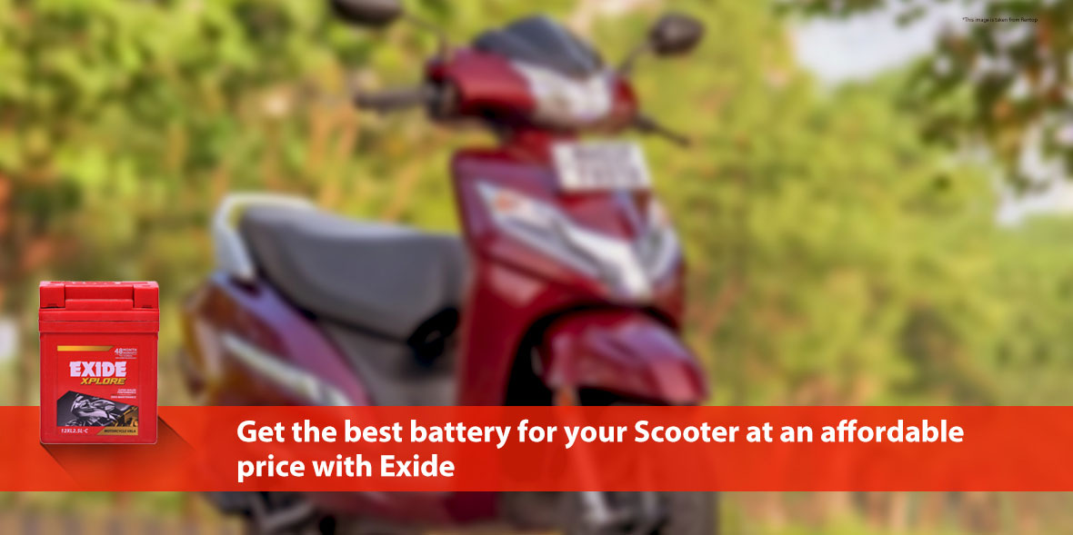 Get the best battery for your Scooter at an afford