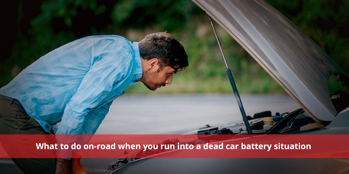 What to do on-road when you run into a dead car ba