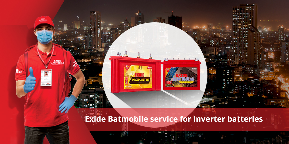 Exide Batmobile service for Inverter batteries