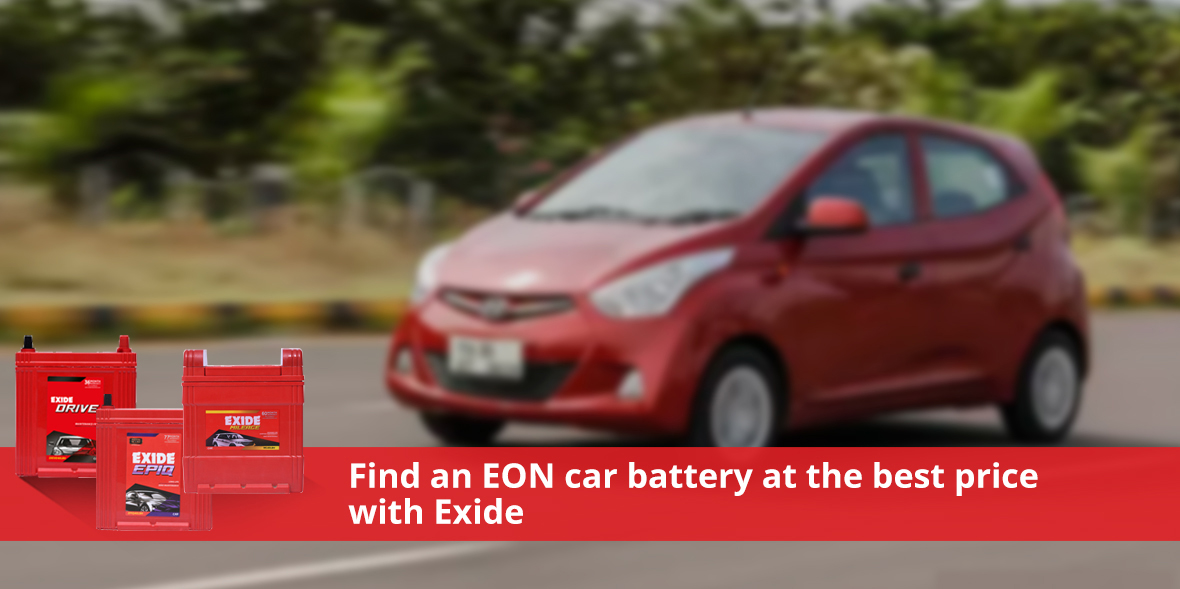 Find an EON car battery at the best price with Exi