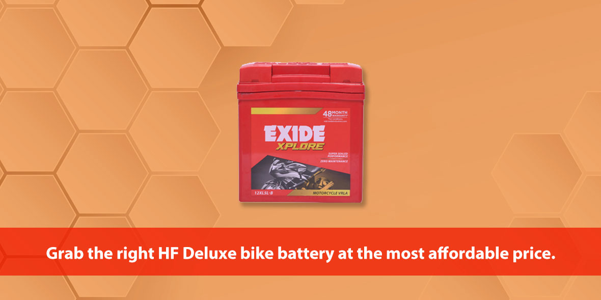 Grab the right HF Deluxe bike battery at the most 