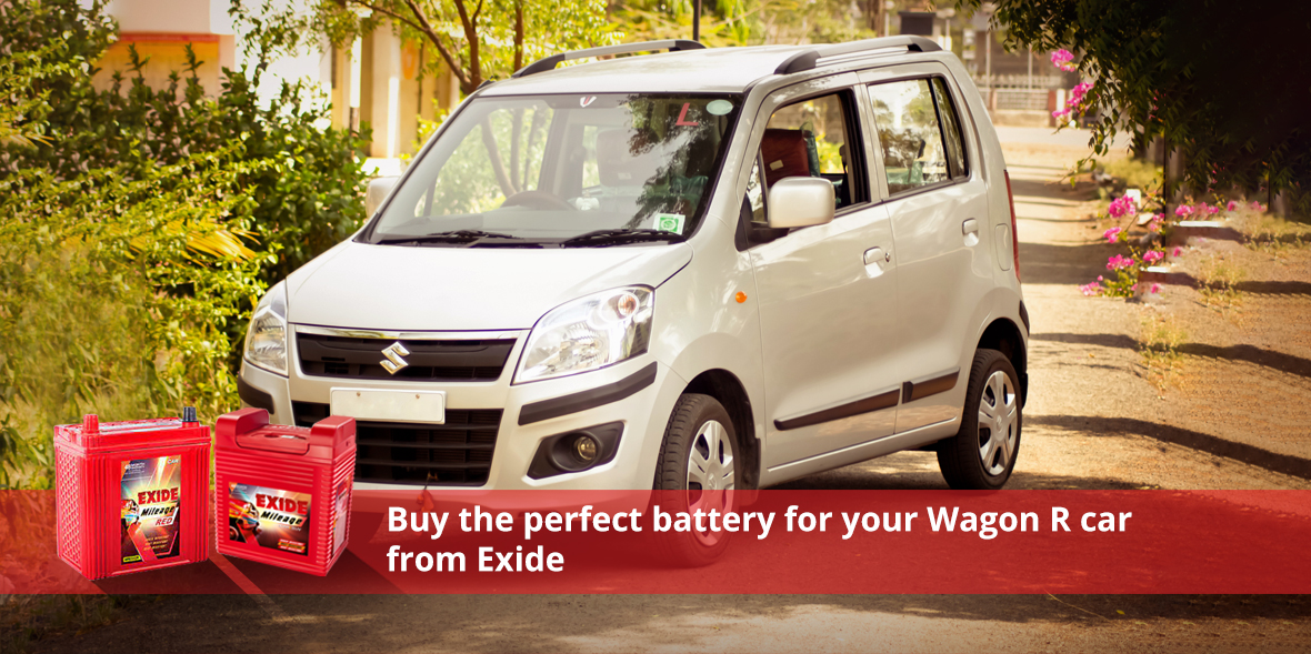 Buy the perfect battery for your Wagon R car from 