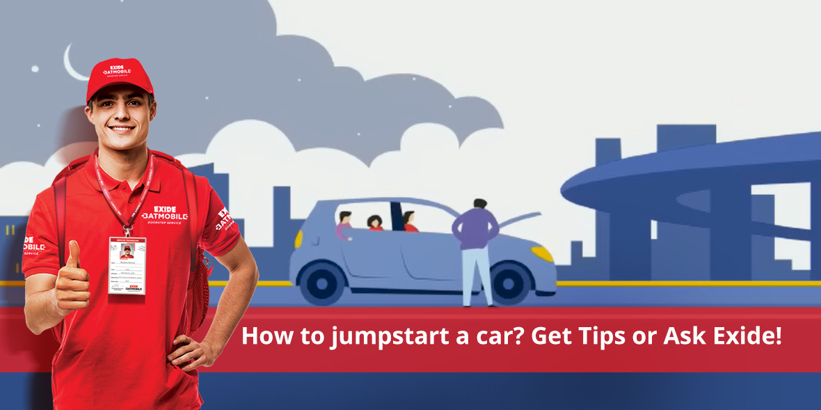 How to jumpstart a car? Get Tips or Ask Exide!