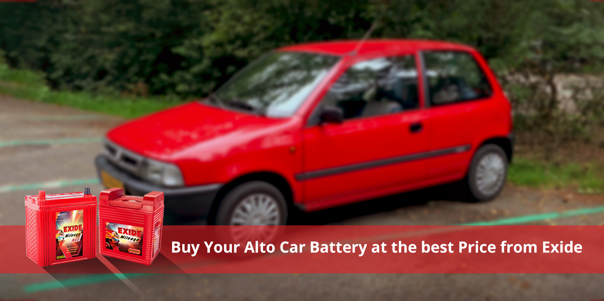 Buy Your Alto Car Battery at the best Price from E