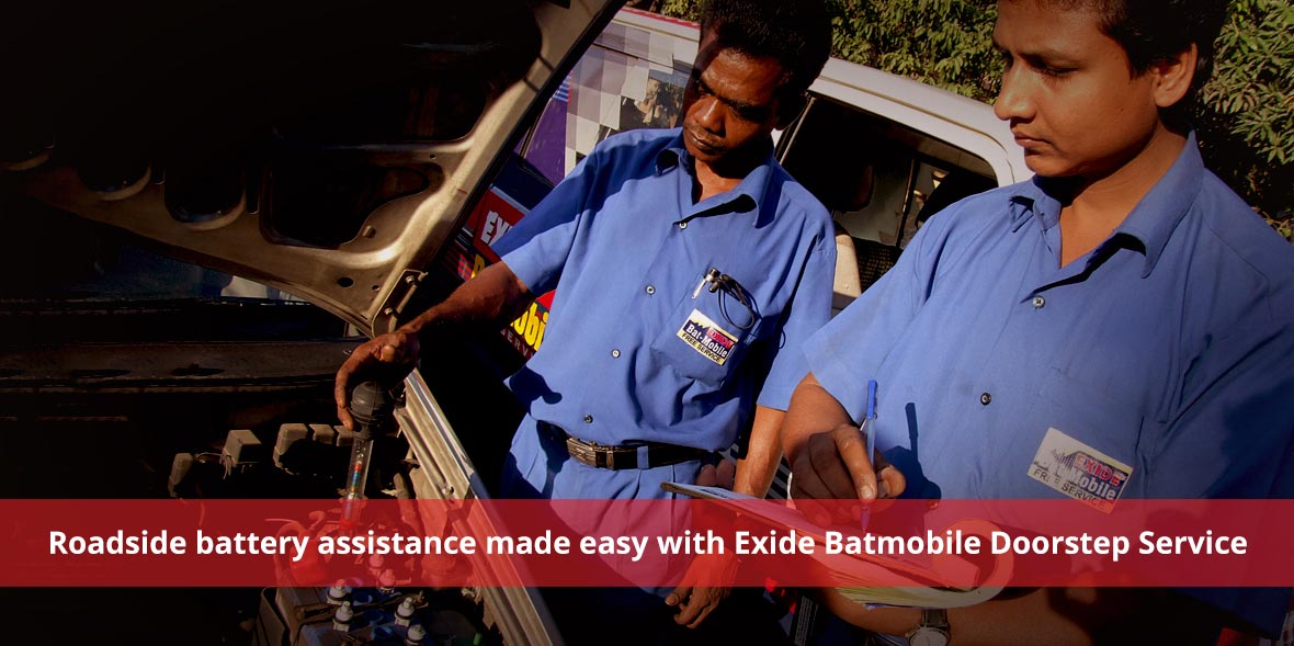 Roadside battery assistance made easy with Exide B