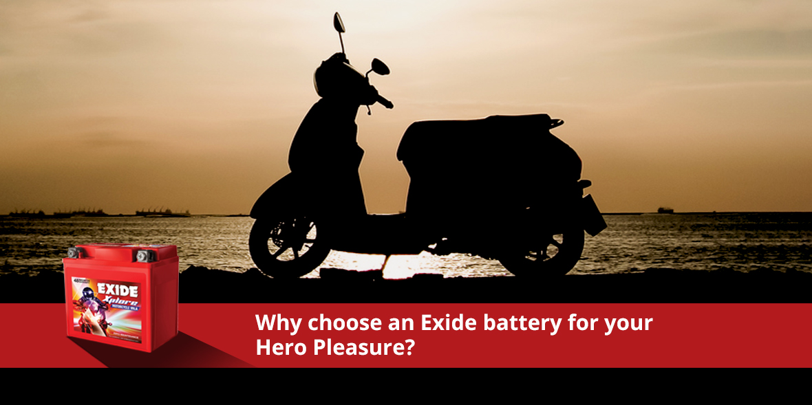 Why choose an Exide battery for your Hero Pleasure