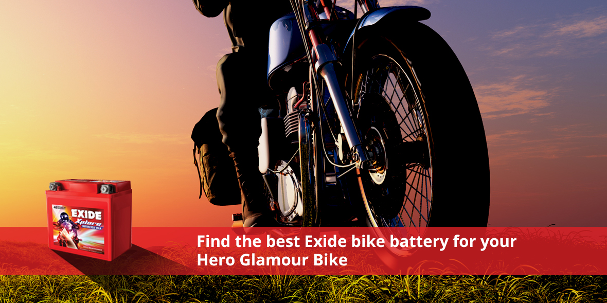 Find the best Exide bike battery for your Hero Gla