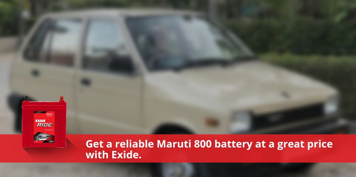 Get a reliable Maruti 800 battery at a great price