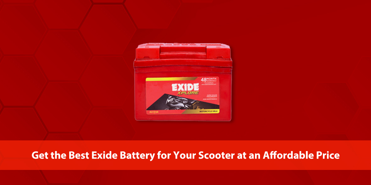 Get the Best Exide Battery for Your Scooter at an 
