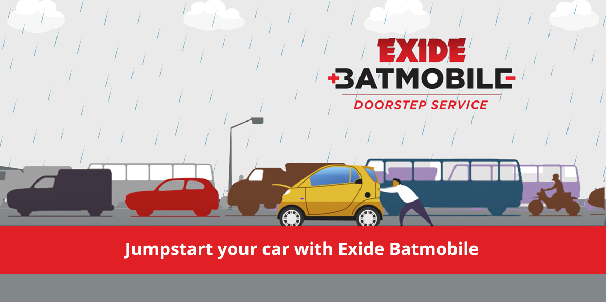 Jumpstart your car with Exide Batmobile