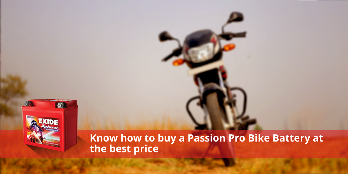 Know how to buy a Passion Pro Bike Battery at the 