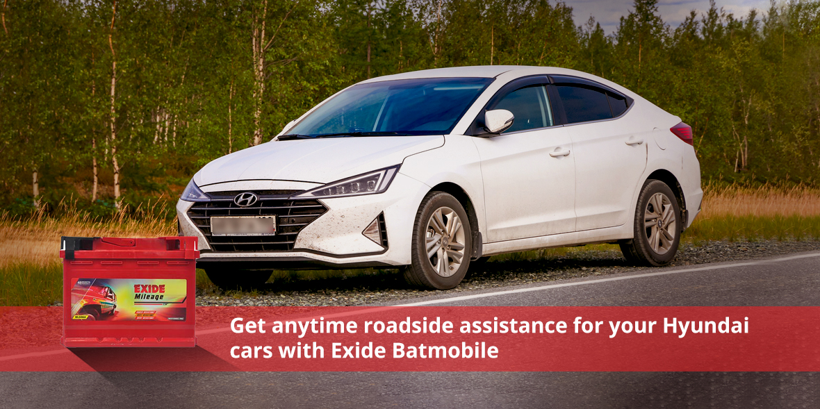 Get anytime roadside assistance for your Hyundai c