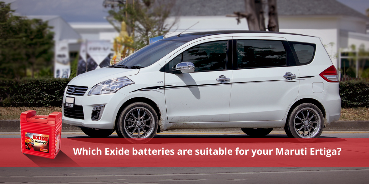 Which Exide batteries are suitable for your Maruti