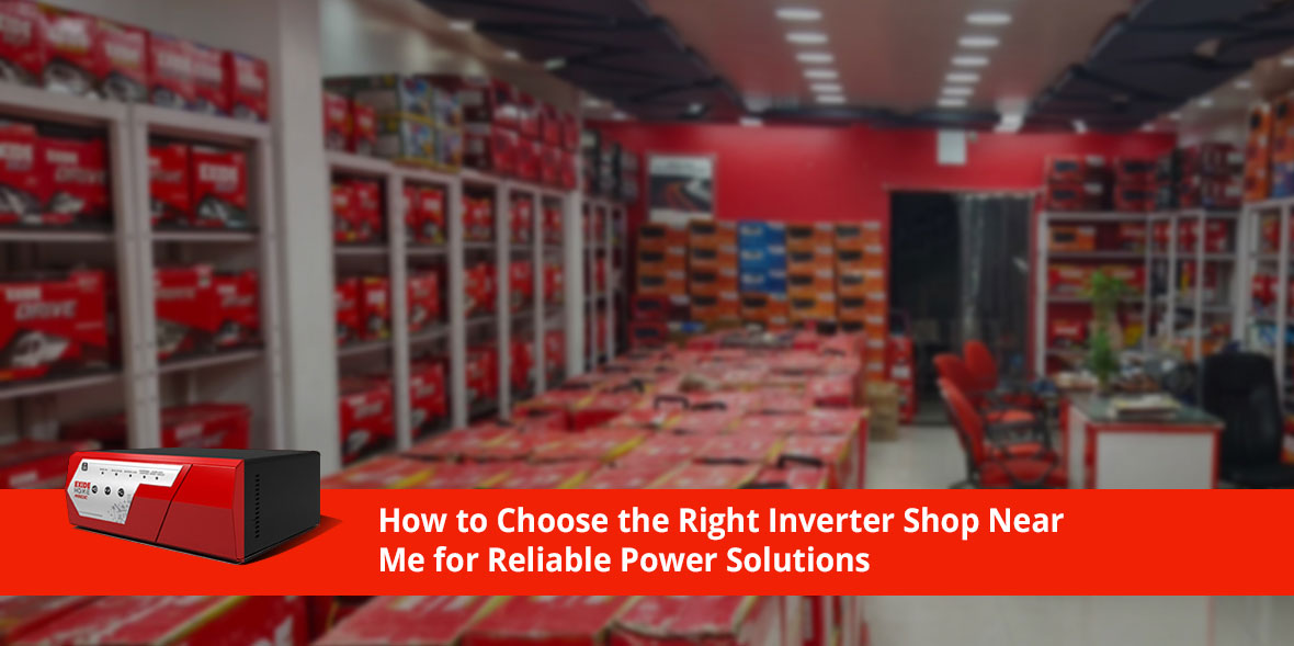 How to Choose the Right Inverter Shop Near Me for 