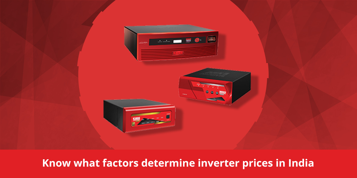 Know what factors determine inverter prices in Ind