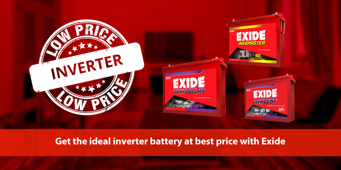 Get the ideal inverter battery at best price with 