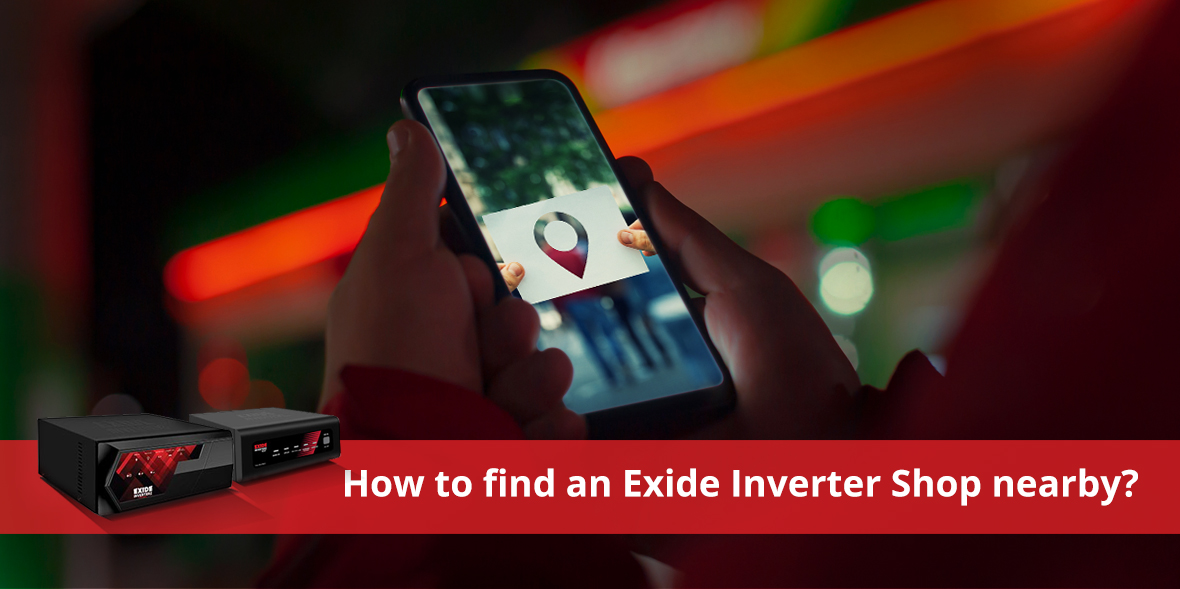 How to find an Exide Inverter Shop nearby?