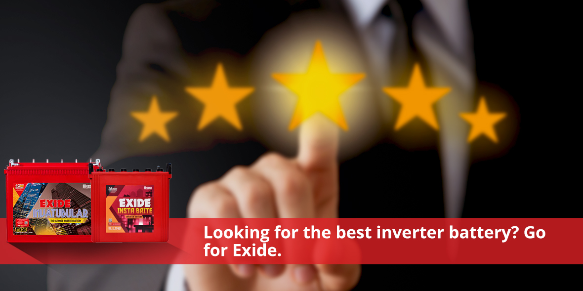 Looking for the best inverter battery? Go for Exid
