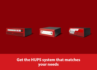 Get the HUPS system that matches your needs