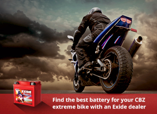 Find the best battery for your CBZ extreme bike wi