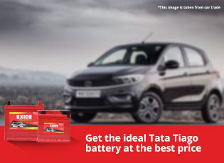 Get the ideal Tata Tiago battery at the best price