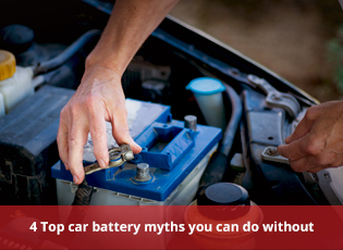 4 Top car battery myths you can do without
