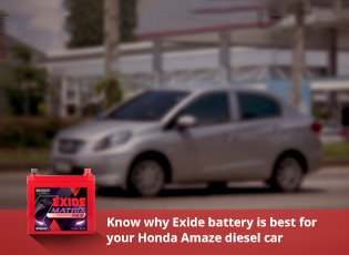 Know why Exide battery is best for your Honda Amaz