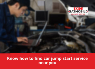 Know how to find car jump start service near you