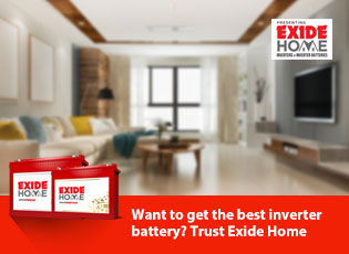 Want to get the best inverter battery? Trust Exide