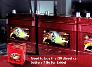 Need to buy the i20 diesel car battery ? Go for Ex