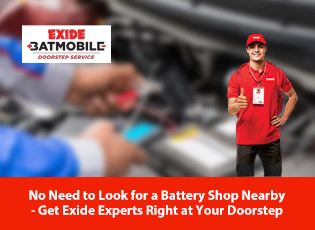 No Need to Look for a Battery Shop Nearby - Get Ex