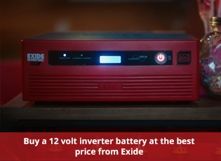 Buy a 12 volt inverter battery at the best price f