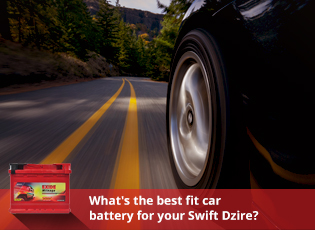 What's the best fit car battery for your Swift Dzi