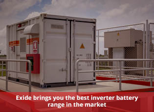 Exide brings you the best inverter battery range i