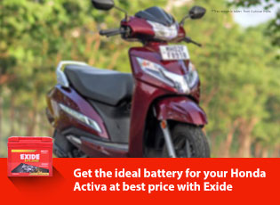 Get the ideal battery for your Honda Activa at bes