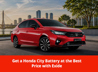 Get a Honda City Battery at the Best Price with Ex