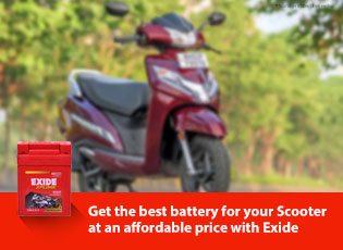 Get the best battery for your Scooter at an afford