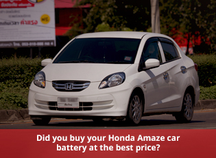 Did you buy your Honda Amaze car battery at the be