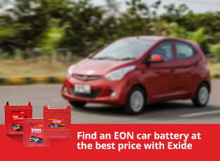 Find an EON car battery at the best price with Exi