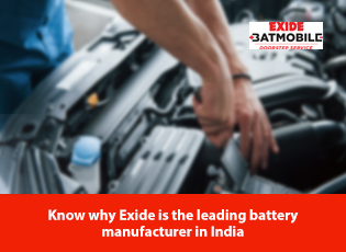 Know why Exide is the leading battery manufacturer