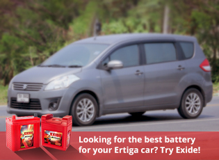 Looking for the best battery for your Ertiga car? 