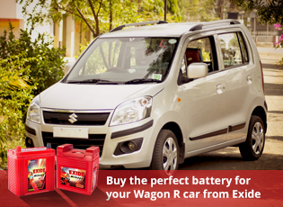 Buy the perfect battery for your Wagon R car from 